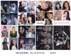 K-POP BLACKPINK Decorative Wall Collection Printing Paper Anime Poster (Set)