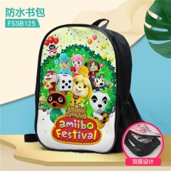 Animal Crossing : New Horizons Custom Design Cosplay Cartoon Waterproof Anime Backpack Bag