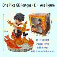 GK One Piece Ace Cartoon Character Collectible Toys Anime PVC Figure