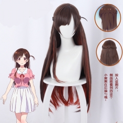 Rented Girlfriend Cartoon Character Cosplay For Party Anime Wig