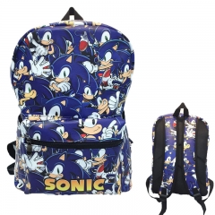 3 Styles Sonic Cosplay Japanese Cartoon Anime Backpack School Bag