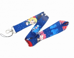 Fairy Tail Cartoon Long Style Lanyard Anime Phone Strap