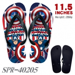 Marvel Captain America Soft Rubber Flip Flops Anime Slipper