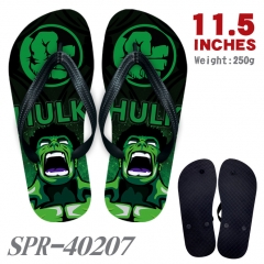 Marvel The Hulk Soft Rubber Flip Flops Anime Slipper