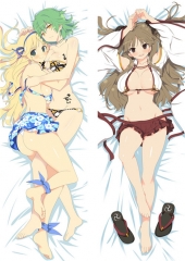 Senran Kagura Online Body Bolster Soft Long Print Sexy Girl Pattern Pillow 50*150cm