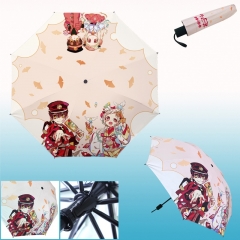 Toilet-Bound Hanako-kun Cartoon Pattern Folding Sunscreen Anime Umbrella