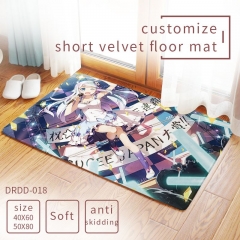 2 Sizes Imouto sae Ireba Ii. Cartoon Pattern Short Velvet Material Anime Carpet Floor Mat