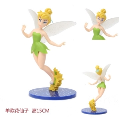 15CM Disney Tinker Bell Movie Cartoon Character Collectible Model Toy Anime PVC Figure