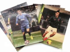 Cristiano Ronald Football Player Decorative Collection Printing Paper Material Anime Poster (Set)