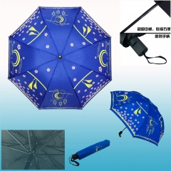 Touken Ranbu Online Cartoon Pattern Folding Sunscreen Anime Umbrella