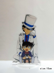 Detective Conan Cartoon Model Acrylic Figure Collection Anime Standing Plates 15cm
