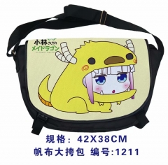 Miss Kobayashi's Dragon Maid Cartoon Hot Sale Japanese Anime Single-shoulder Bag