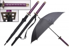Bleach Anime Black Umbrella with Metal Umbrella Handle