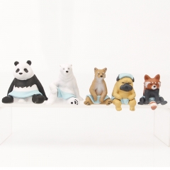 5pcs/set Animal PVC Figure Toy