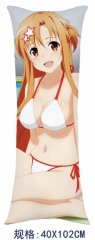 3 Styles Sword Art Online/SAO Cosplay Cartoon Stuffed Bolster Anime Pillow 40*102cm