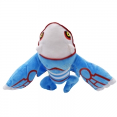 35CM Pokemon Kyogre Cartoon Character For Kids Collectible Doll Anime Plush Toy