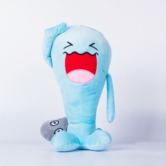 30CM Pokemon Wobbuffet Cartoon Character For Kids Collectible Doll Anime Plush Toy