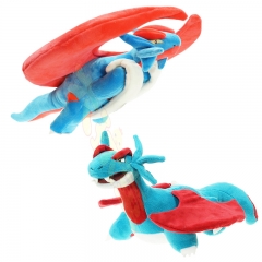30CM Pokemon Salamence Cartoon Character For Kids Collectible Doll Anime Plush Toy