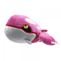28CM Pokemon Kyogre Cartoon Character For Kids Collectible Doll Anime Plush Toy