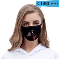 28 Styles Naruto For Adult and Child Customizable Anime Face Dust Masks