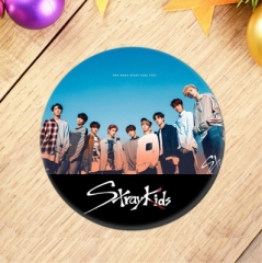 17 Styles 58MM K-POP Stray Kids Collectible Plastic Brooch Pins