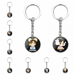 9 Styles K-POP Stray Kids Decorative Alloy Keychain