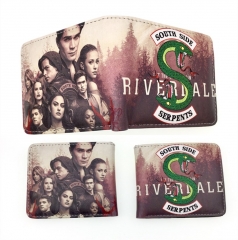 5 Styles Riverdale TV Series PU Folding Purse Anime Short Wallet