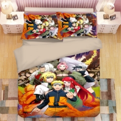 22 Styles Naruto Polyester Material Anime Quilt Duvet Cover+Pillowcase (Set)