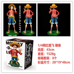 One Piece Monkey D. Luffy Cartoon Character Collection Toy PVC Anime Figure Toys