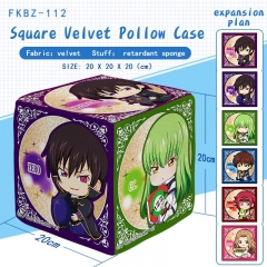 Code Geass Plush Soft Square Anime Pillow Can Be Customized According To Your Pictures