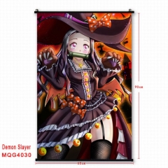 36 Designs Demon Slayer: Kimetsu no Yaiba Japanese Style Customizable Anime Fabric Wallscrolls 60*90CM