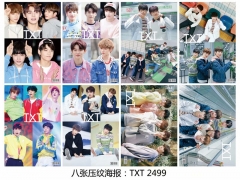 K-POP X1  Printing Collectible Paper Anime Poster (Set)