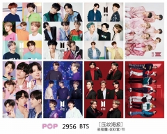 K-POP BTS Bulletproof Boy Scouts Printing Collectible Paper Anime Poster (Set)
