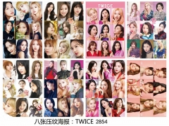 K-POP TWICE Printing Collectible Paper Anime Poster (Set)