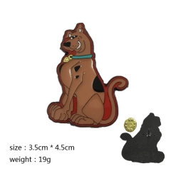 Scooby-Doo Metal and Alloy anime brooch pin