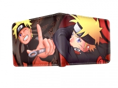 11 Styles Naruto  Cartoon PU Folding Purse Anime Short Wallet