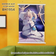 21 Different Styles Genshin Impact Game wall scroll  Wallscrolls Waterproof Anime Wallscrolls 60X90CM
