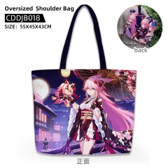 MmiHoYo/Honkai Impact Oversized Shoulder Bag Anime Cartoon Bag