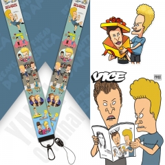 4 Styles Beavis and Butt-head Collectible Anime Phone Strap