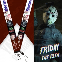 6 Styles Friday the 13th Collectible Anime Phone Strap