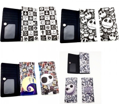 3 Styles The Nightmare Before Christmas Cartoon Colorful Coin Purse PU Button Anime Long Wallet