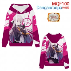 12 Styles Danganronpa: Trigger Happy Havoc Color Printing Plus velvet Hooded Anime Hoodie Thickened Sweater