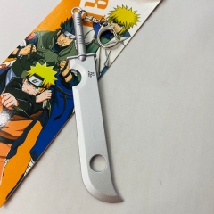 Naruto Japanese Cartoon Cosplay Anime Kunai Sword Keychain