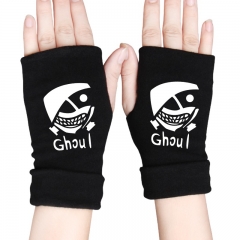 7 Styles Tokyo Ghoul Warm Comfortable Anime Half Finger Gloves