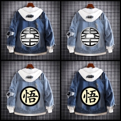 10 Styles Dragon Ball Z Denim Jacket Anime Costume