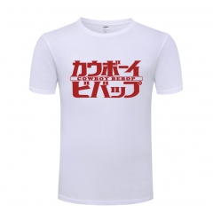 17 Styles Cowboy Bebop Spike Printing T shirt For Adults