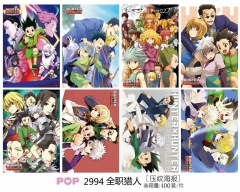 HUNTER×HUNTER Printing Collection Anime Paper Posters (8pcs/set)