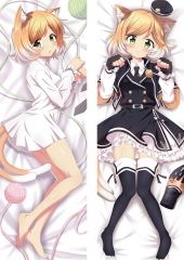 The Promised Neverland Sexy Girl Body Bolster Soft Long Print Sexy Girl Pattern Pillow 50*150cm