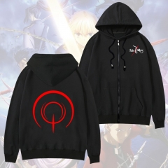8 Styles Fate Stay Night Hooded With Zipper  Anime Costume