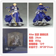 Fate Grand Order Alter Saber Arthur Pendragon Anime PVC Figure Toy